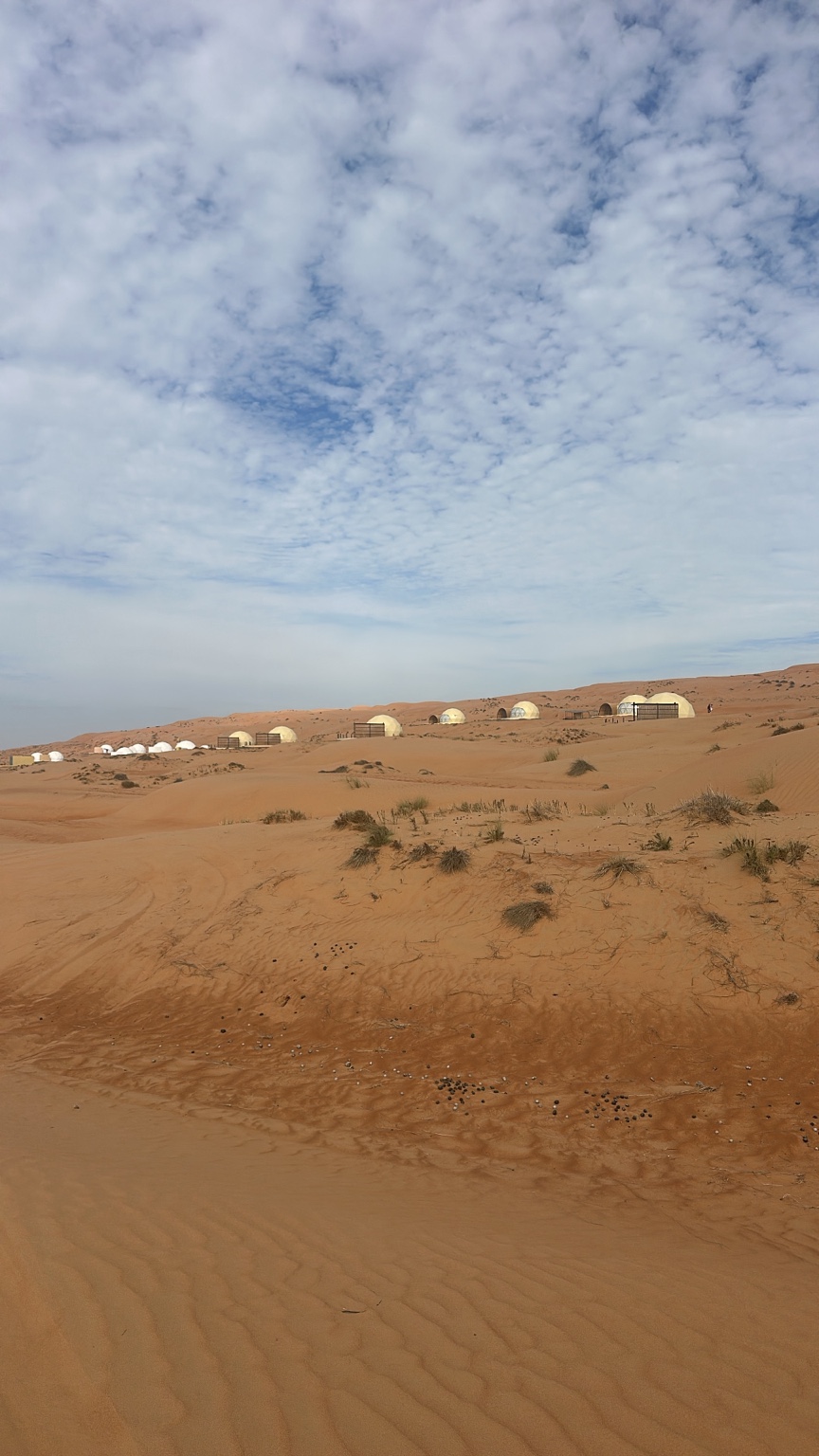 Desert camp in Oman